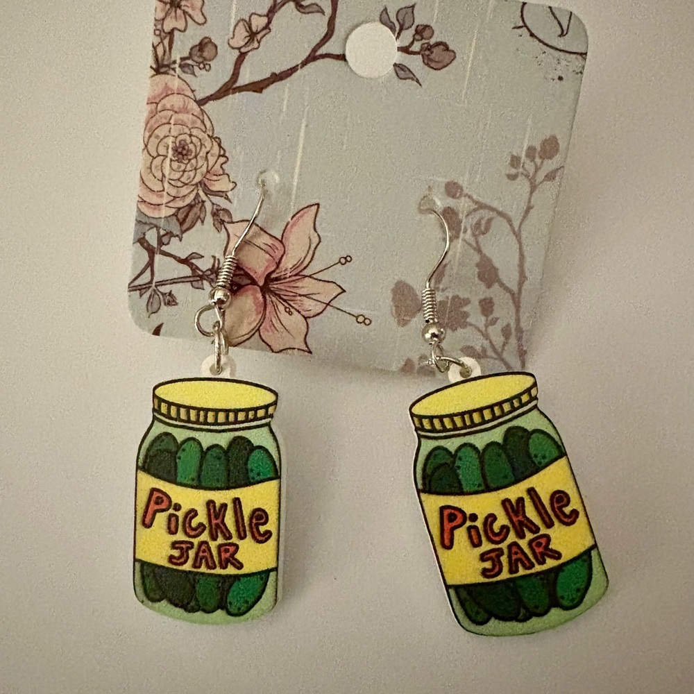 25- Pickle Jar Earrings